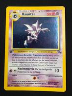 Haunter (First edition) 6/62 Fossil NL NM, Hobby en Vrije tijd, Verzamelkaartspellen | Pokémon, Ophalen of Verzenden, Zo goed als nieuw