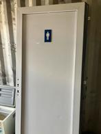 4 PVC deuren vierpuntssluiting 212x95cm, Ophalen, Kunststof, 80 tot 100 cm, 200 tot 215 cm