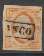 Nederland 1852 Koning Willem III nvph 3, Ophalen of Verzenden, T/m 1940, Gestempeld