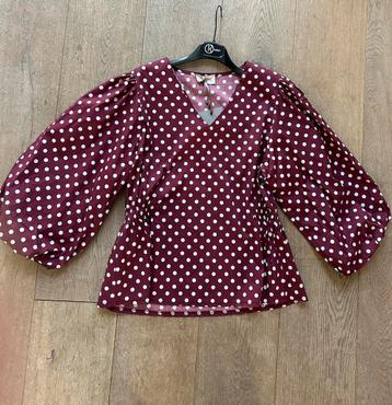 GARCONNE polkadots top mt S/M beschikbaar voor biedingen