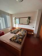 Auping Elektrisch Bed met Kledingkast, Ophalen, Bruin, Tweepersoons, 200 cm