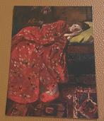George Hendrik Breitner Meisje in rode kimono, Verzamelen, Ansichtkaarten | Themakaarten, Ophalen of Verzenden, Ongelopen