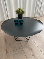 Leolux salontafel Coda doorsnede 85cm kleur: antraciet, Huis en Inrichting, Tafels | Salontafels, 50 tot 100 cm, Rond, Zo goed als nieuw