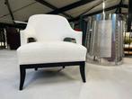 Nieuw Mulleman Epingle Fauteuil wit, Huis en Inrichting, Mulleman, Nieuw, Ophalen of Verzenden, Stof