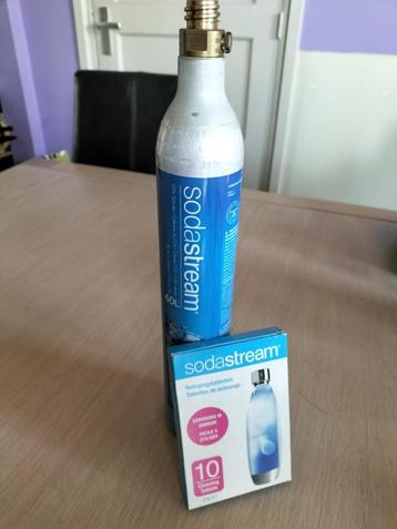 Gasfles & Reiniging Sodastream beschikbaar voor biedingen