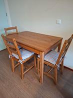 Ikea Eethoek met 4 Stoelen, Ophalen, Gebruikt, Scandinavisch, 4 tot 6 stoelen