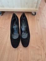 Paul Green zwarte  suède pumps hakken mt 6.5 ~ 40, Pumps, Zwart, Ophalen of Verzenden, Zo goed als nieuw