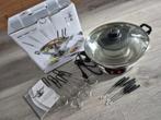 Emerio Asian fondue & grillset, Witgoed en Apparatuur, Fonduesets, Ophalen, Zo goed als nieuw, Elektrisch, Fondueset