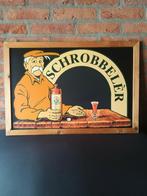 Schrobbeler bord, Ophalen of Verzenden, Zo goed als nieuw, Reclamebord