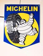 Michelin Bibendum, metalen 3D-relief bord , 26x21cm, Ophalen of Verzenden, Zo goed als nieuw, Reclamebord