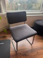 GRATIS 3 eetkamerstoelen grijs, Huis en Inrichting, Stoelen, Ophalen, Gebruikt, Grijs, Drie
