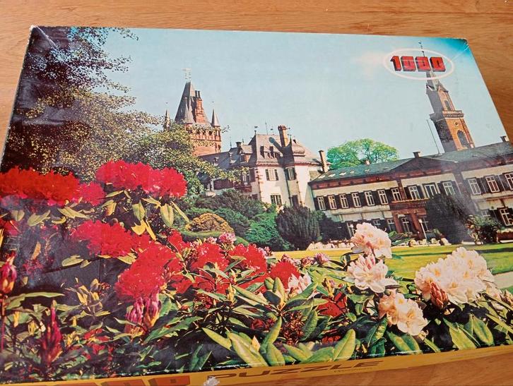 Puzzel Weinheim - 1000 stukjes, Hobby en Vrije tijd, Denksport en Puzzels, Gebruikt, Legpuzzel, 500 t/m 1500 stukjes, Ophalen of Verzenden