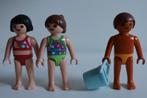 Playmobil, 3 kinderen, badpak, bikini, zwembroek, Ophalen of Verzenden, Los playmobil