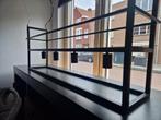 Zwarte Industriële Hanglamp / Plafondlamp, Ophalen, Gebruikt, Metaal, Minder dan 50 cm