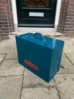 Grote metalen Bosch kist leeg, Ophalen of Verzenden, Gebruikt