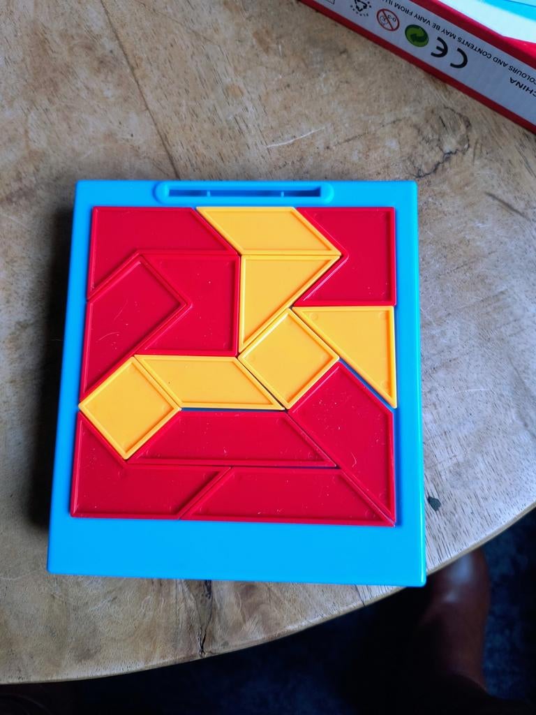 Creative Shape Game - Geheugentrainer, Ophalen of Verzenden, 10 tot 50 stukjes, Zo goed als nieuw, 4 tot 6 jaar