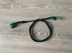 AUDIOQUEST RCA/RCA EVERGREEN 65CM & 100CM, Ophalen of Verzenden, Zo goed als nieuw, Minder dan 2 meter, Interlink-kabel