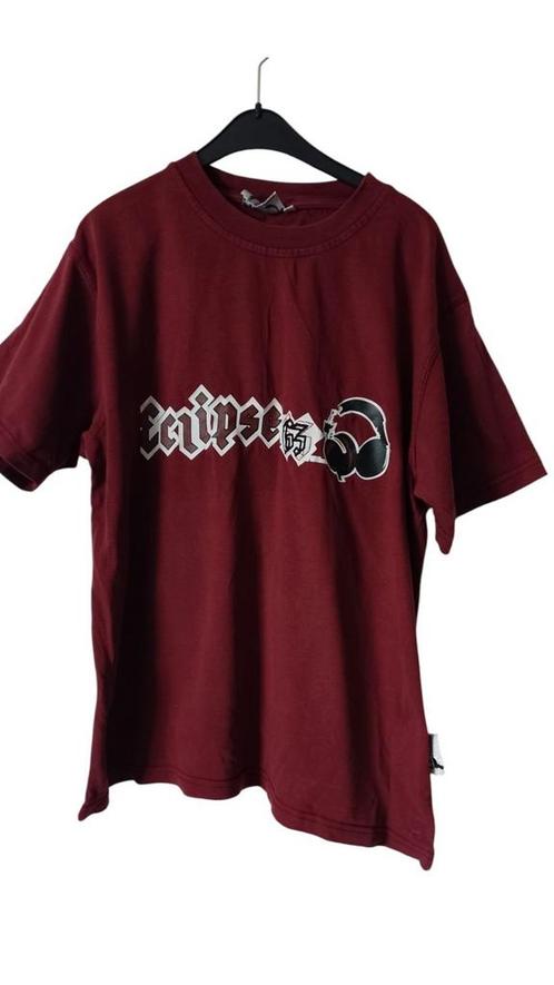 Eclipse Uptown Poser T-shirt | Maat L unisex, Kleding | Heren, T-shirts, Zo goed als nieuw, Maat 52/54 (L), Rood, Ophalen of Verzenden
