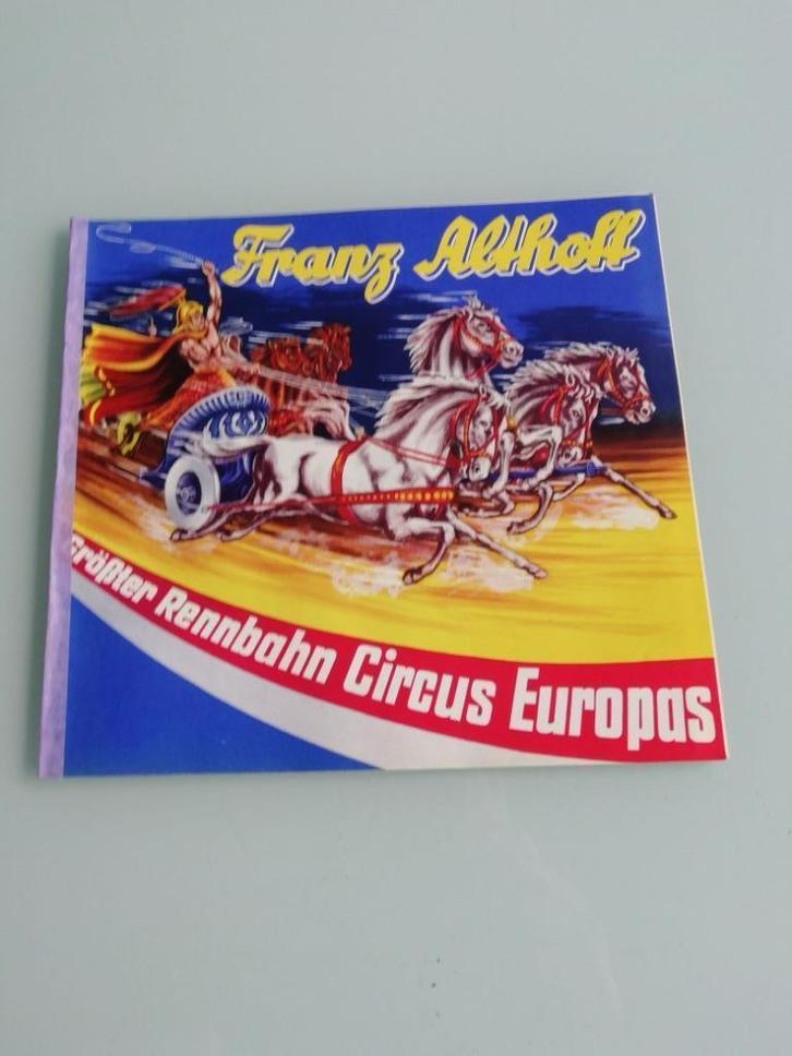 Europa's grootste renbaan circus Franz Althoff tournee 1966, Verzamelen, Overige Verzamelen, Zo goed als nieuw, Verzenden