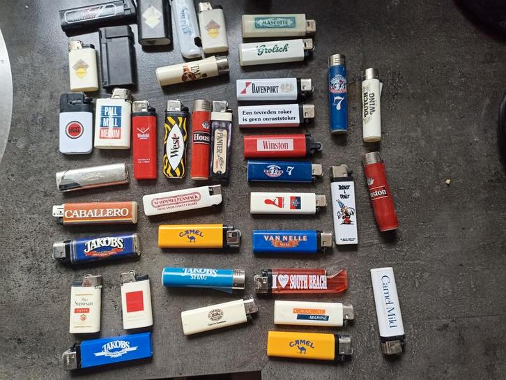 Collectie Aanstekers - Vintage en Zeldzaam, Verzamelen, Rookartikelen, Aanstekers en Luciferdoosjes, Gebruikt, Overige typen, Ophalen of Verzenden