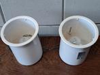 Vintage Raak Amsterdam inbouw spots 2 stuks, Ophalen of Verzenden, Zo goed als nieuw, Metaal of Aluminium, Inbouw