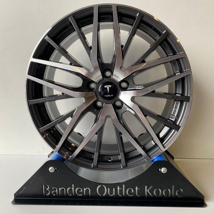 Tesla Model X AEZ Panama 265-45-20 5x120 20'' Velgen Set, Auto-onderdelen, Banden en Velgen, Velg(en), 20 inch, Personenwagen