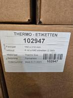 30 dozen, thermo etiketten verzendstickers 102x210mm, Diversen, Papierwaren, Ophalen, Niet, Niet, Nie