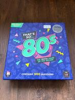 That’s So 80s Trivia Game, Hobby en Vrije tijd, Gezelschapsspellen | Kaartspellen, Ophalen of Verzenden, Zo goed als nieuw