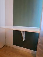 Inklapbaar bureau/tafel, Huis en Inrichting, Tafels | Sidetables, Ophalen, 50 tot 100 cm, Zo goed als nieuw, Rechthoekig