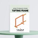 Tuften: Bouw je eigen tufting frame, Hobby en Vrije tijd, Overige Hobby en Vrije tijd, Ophalen, Nieuw, Info@mattimat.com, .
