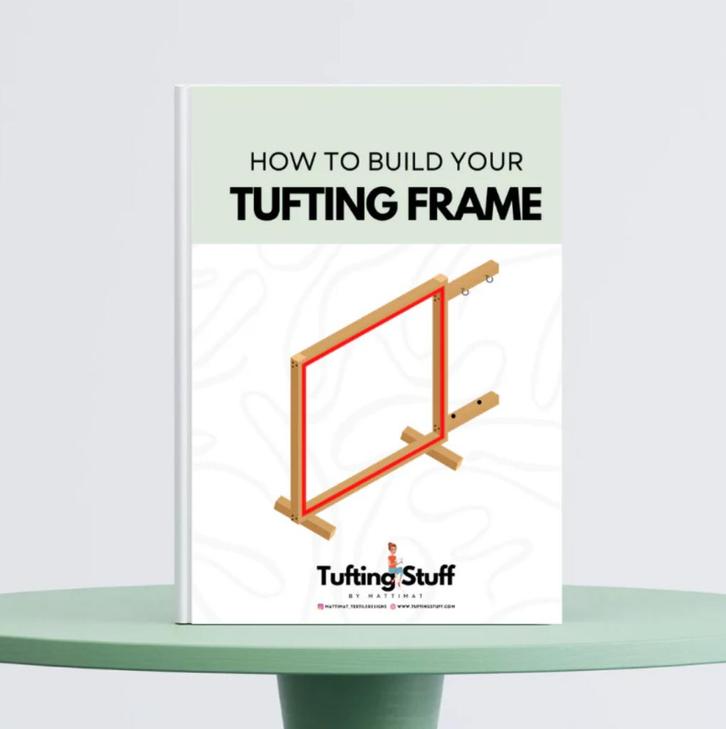 Tuften: Bouw je eigen tufting frame, Hobby en Vrije tijd, Overige Hobby en Vrije tijd, Nieuw, Ophalen
