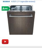 Siemens inbouw vaatwasser A ++  TOPSTAAT, Voorspoelprogramma, Minder dan 10 liter, Ophalen of Verzenden, Zo goed als nieuw