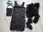 Carnavals jurk met tasje en boa maat 152-158 NIEUW, Ophalen of Verzenden, Nieuw, Meisje, Jurk of Rok