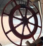 8 spaaks groot houten stuurwiel 1.20m stuurrad, Ophalen, Gebruikt, Overige typen