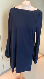 LaDress Blake Navy XS, S of m ZGAN Travelstof Jurk, Blauw, Ophalen of Verzenden, Zo goed als nieuw, Boven de knie