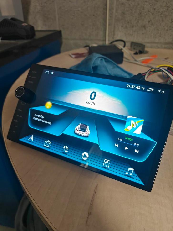 NIEUW 2Din 9 inch 2+32GB Carplay Android Auto, Auto diversen, Autoradio's, Nieuw, Ophalen of Verzenden