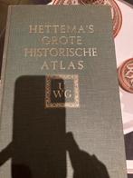 Hettema's Historische Atlas, 1977, Gelezen, Overige atlassen, Ophalen of Verzenden, 1800 tot 2000