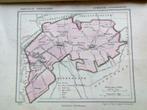 39/ Utingeradeel / Oldeborn/ Akrum/ Litho 1865 Kuyper FR, Ophalen of Verzenden