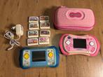 V-tech Mobigo (inc 8 spellen, hoes en adapter), Ophalen, Zo goed als nieuw