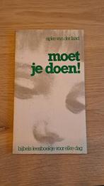 Moet je doen! - Sipke van der land, Gelezen, Ophalen of Verzenden, Sipke van der land, Christendom | Protestants