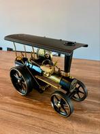 Wilesco stoomtraktor messing/zwart, Hobby en Vrije tijd, Modelbouw | Overige, Ophalen, Zo goed als nieuw, Groter dan 1:32