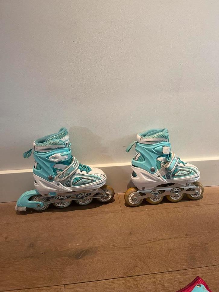 Skeelers van Apollo maat 35-38, Sport en Fitness, Skeelers, Gebruikt, Inline skates 4 wielen, Kinderen, Verstelbaar, Ophalen