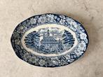 Liberty blue, ovalen schaaltje 20x14cm, Antiek en Kunst, Antiek | Servies los, Ophalen of Verzenden