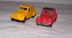 2 mooie Corgi Citroën 2CV modellen. Nieuwstaat., Ophalen of Verzenden, Zo goed als nieuw, Auto
