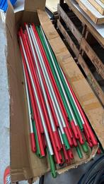 Partij stokken /stelen aluminium en glasfiber 140cm, Ophalen of Verzenden, Nieuw