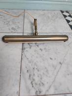 Vintage schilderijlampje / pianolampje - breed, Ophalen of Verzenden, Gebruikt, Metaal, Vintage