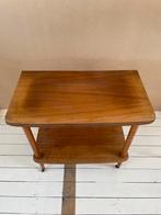 Mooi retro bijzettafeltje, Huis en Inrichting, Ophalen, Gebruikt, Hout, 60 cm of meer