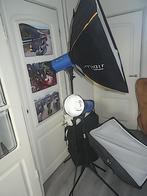 Complete 400 watt studio flitsset.   Zie omschrijving, Ophalen of Verzenden, Zo goed als nieuw, Lamp of Flitsset
