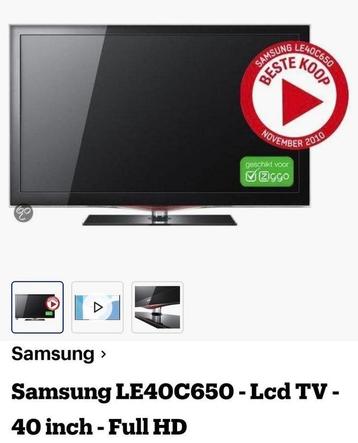 samsung LE40C650 beschikbaar voor biedingen