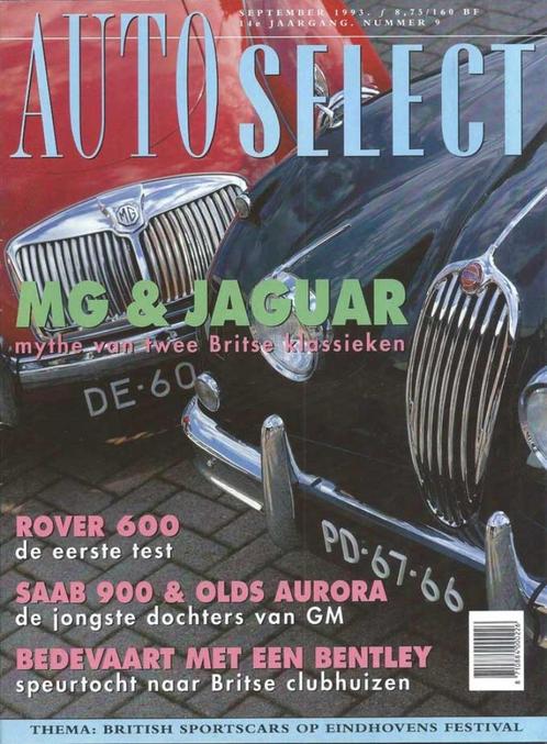 Autoselect 9 1993 : Saab 900 - Range Rover LSE - Rover 620i, Boeken, Auto's | Folders en Tijdschriften, Gelezen, Algemeen, Ophalen of Verzenden